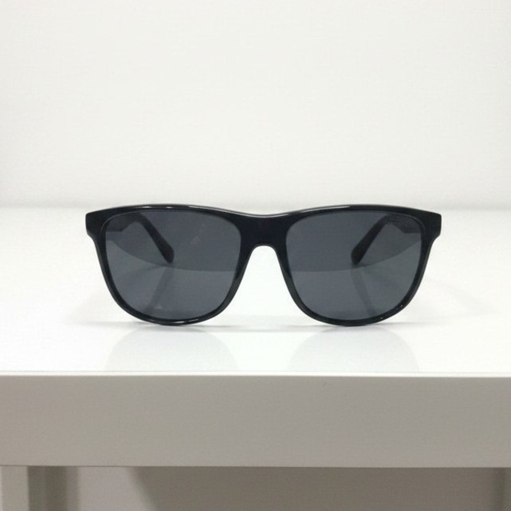Marc‎ Hunter MH7909 Shiny Black Square Sunglasses 56-16-145 Mens Womens